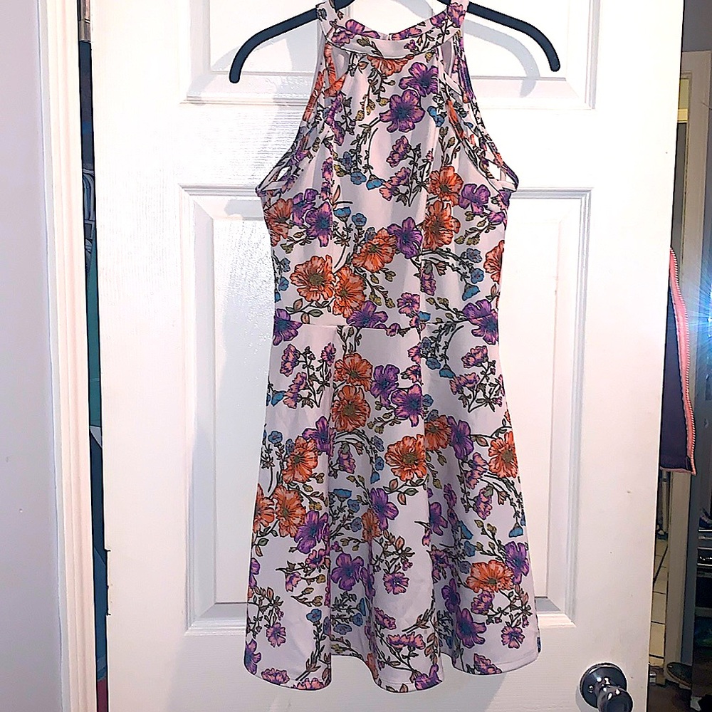 💎5/$20 FLORAL SKATER DRESS